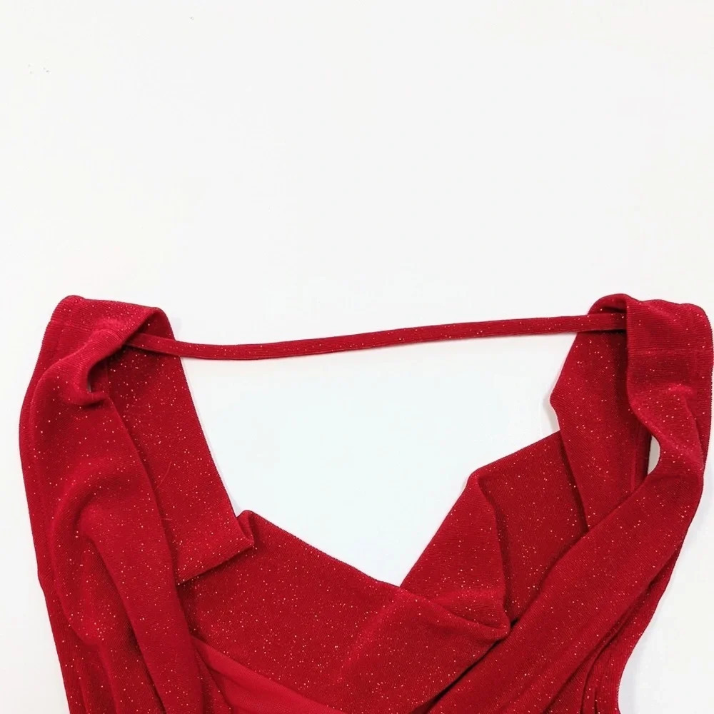 Guess Women Sleeveless Sparkly Party Tunic Tops - Picture 5 of 9